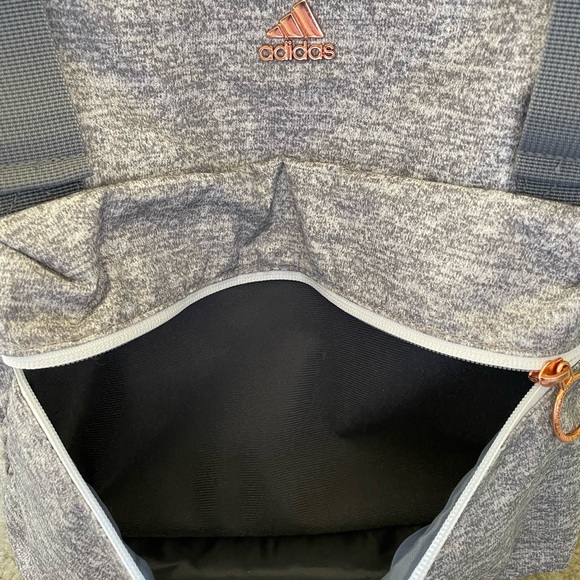 Adidas YOLA 2 Heather Gray Backpack - Picture 12 of 13